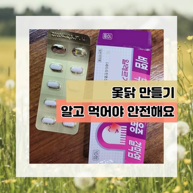  옻닭 만들기 건강하게 먹는 법