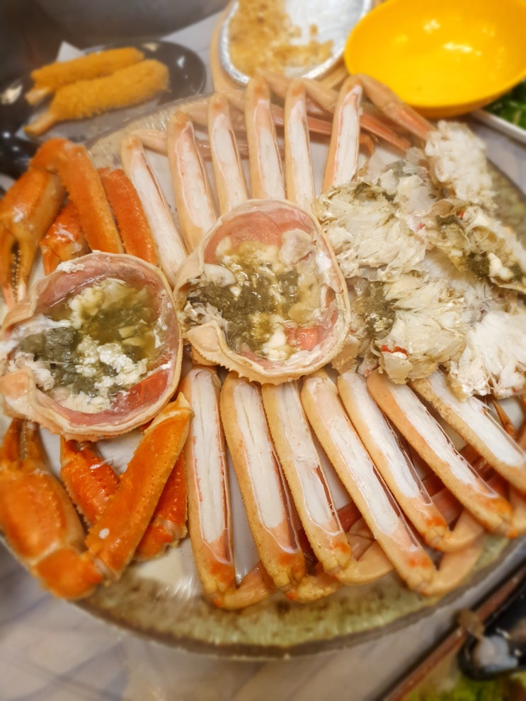  속초 대포항에서 먹는 대게세트! 맛도 팔팔한 팔팔회센타 후기.