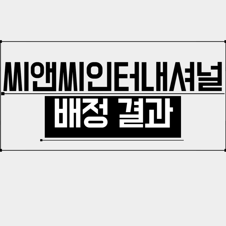 씨앤씨인터내셔널 오늘 배정결과 나왔네요_공모주 청약 배정 결과