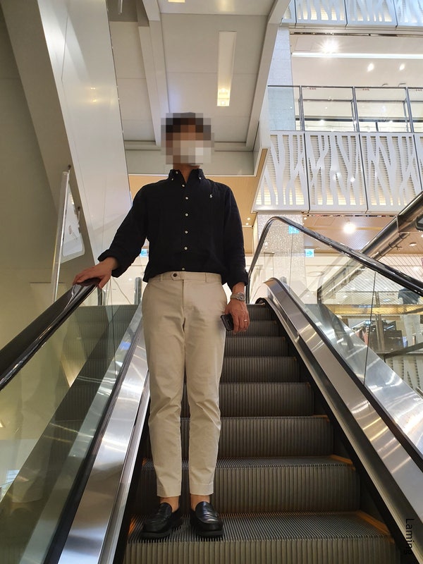 폴로랄프로렌 블랙 린넨셔츠 남자 깔끔한 코디 추천