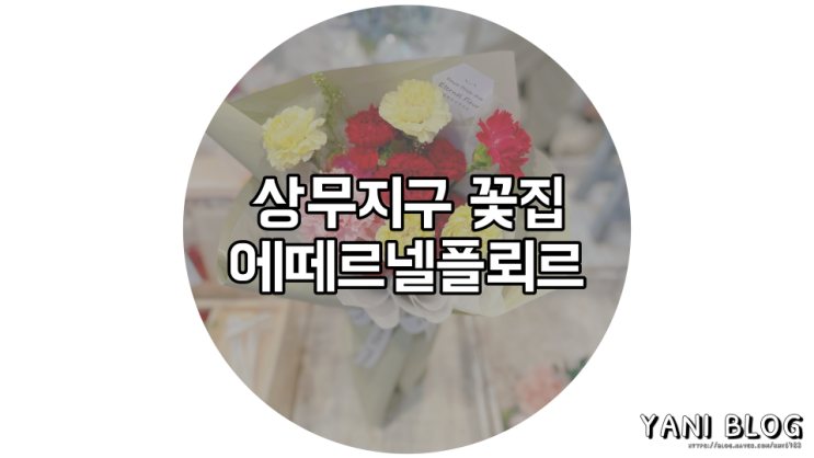  어버이날 카네이션 에떼르넬플뢰르에서 카네이션 화분