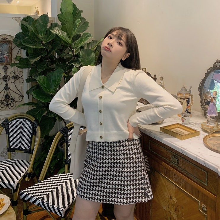  의외로 인기있는 폴로 여성 니트 카디건 플러스 사이즈 ···