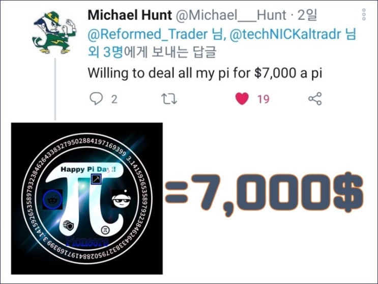  미국의 투자 전문가 파이코인 5년 내 7,000$에 이를것으로 전망