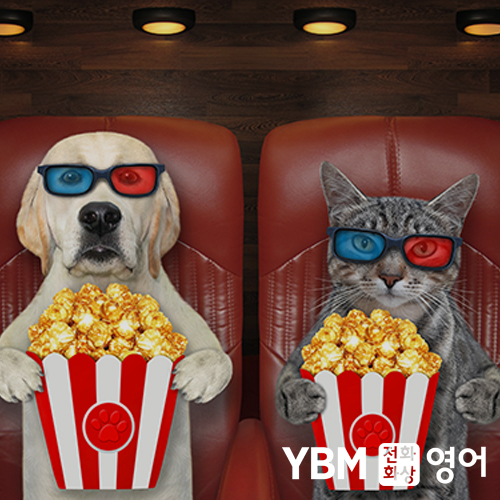 [전화영어] YBM 진짜영어 13. I see a movie on Wednesdays.