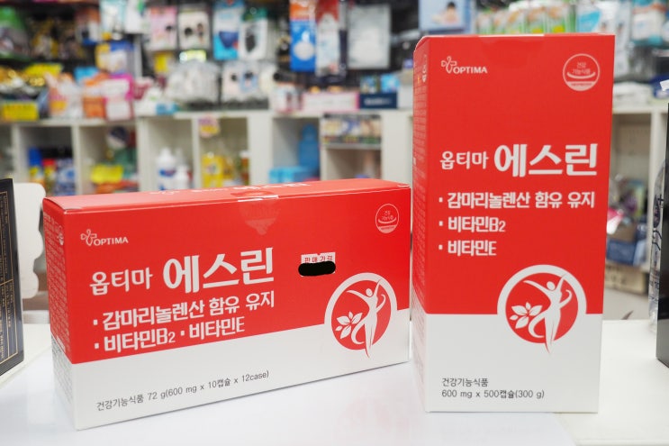  <옵티마 에스린> 보라지종자유(감마리놀렌산)/혈행개선, 항산화, 갱년기 건강