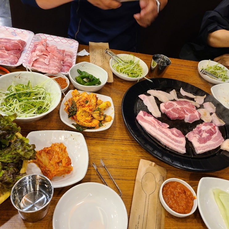  [아산 배방/온양 맛집] 주말에 방문한 도뜰 정육식당