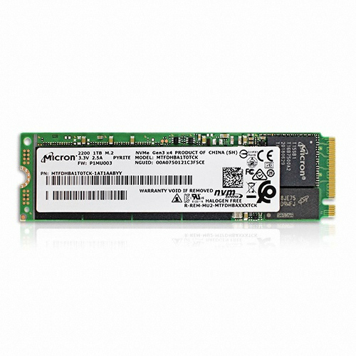 인기있는 마이크론 2200 M.2 NVMe SSD, 256GB 좋아요