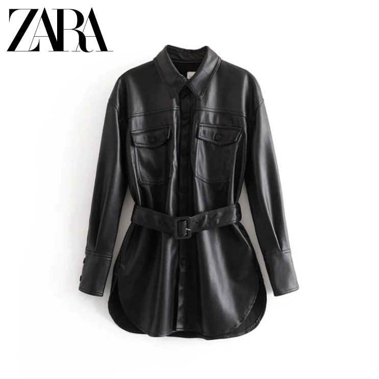 많이 팔린 20ss 자라 zara 여성 벨트 디테일 에코 레더 셔츠 가죽 원피스 4369/255 좋아요 많이 팔린 20ss 자라 zara 여성 벨트 디테일 에코 레더 셔츠 가죽 원피스 4369/255 좋아요