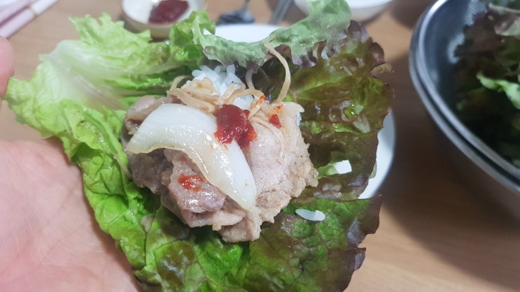  돼지 앞다리살 간장불고기 양념