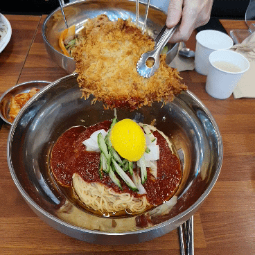  [충남 계룡맛집 / 엄사면 맛집] 겉바속촉 돈까스와 시원한 밀면, 부산면관 계룡점