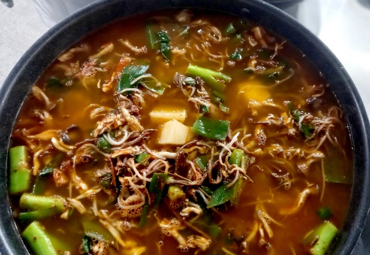  수원요리학원/취업/창업/취미/ 반찬조리전문가과정 수강중! 4월 30일차 수업/육개장