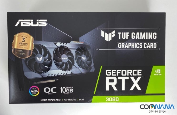  ASUS TUF Gaming GEFORCE RTX 3080 10GB