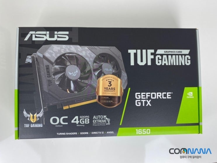  ASUS TUF Gaming GEFORCE GTX 1650