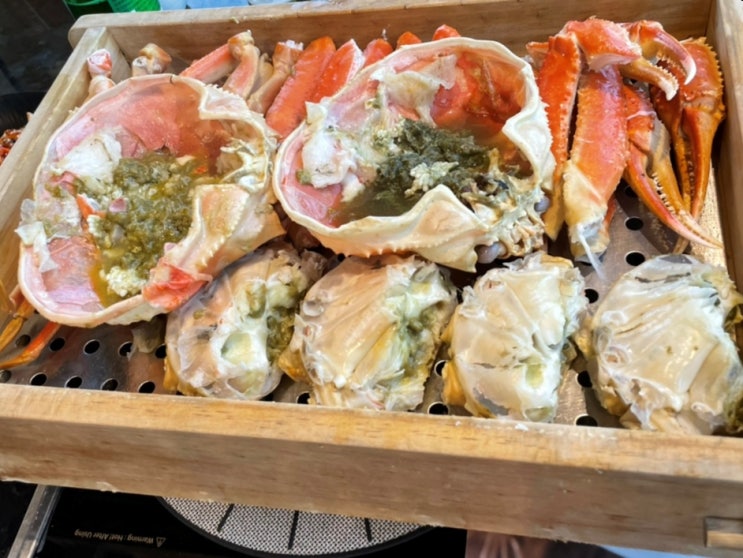  기장 힐튼호텔 근처 대게 맛집::대게만찬