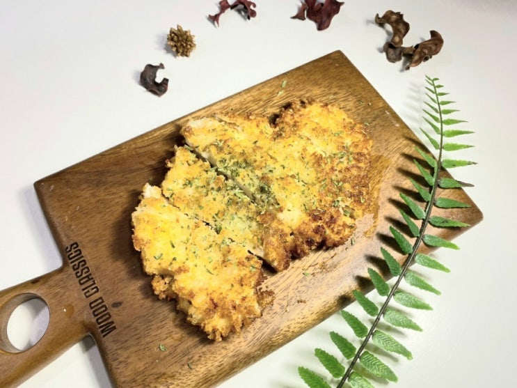  치킨까스 닭가슴살 치킨커틀렛 부드럽고 바삭하게 만들기