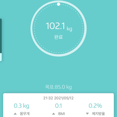  다이어트 일기 13일차, +0.3kg