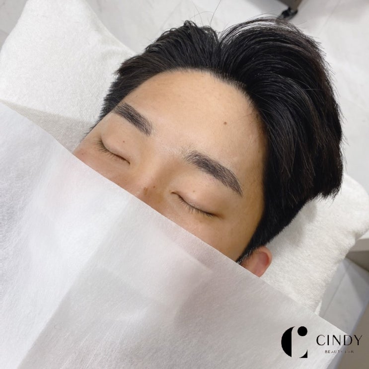  수원 에스테틱 화서 남자 눈썹 여자친구분이랑 방문