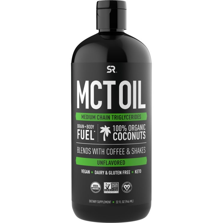 인기있는 스포츠리서치 MCT 오일 언플레이버드 글루텐 프리 비건 키토, 946ml, 1개 좋아요 인기있는 스포츠리서치 MCT 오일 언플레이버드 글루텐 프리 비건 키토, 946ml, 1개 좋아요