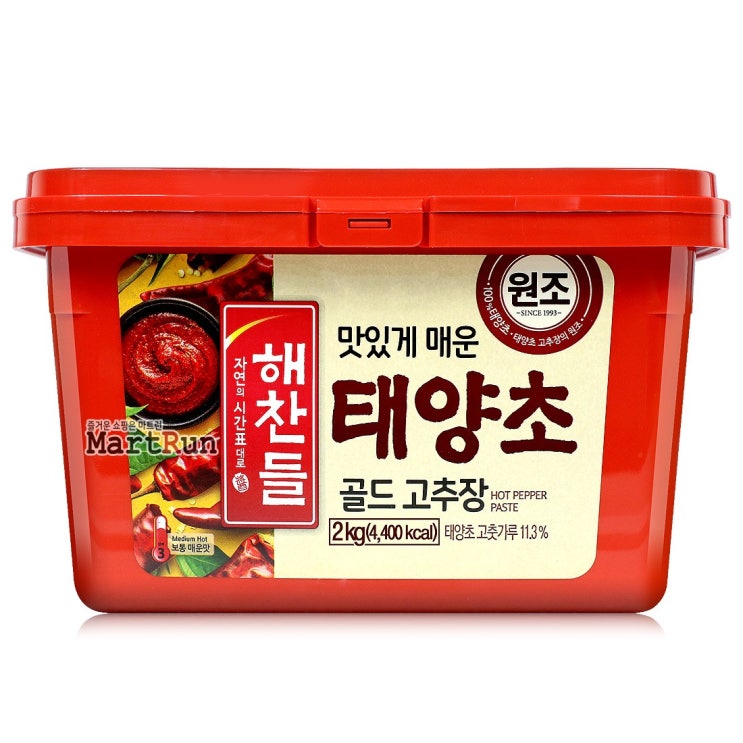 당신만 모르는 해찬들 태양초골드고추장 2kg 보통 매운맛 추천해요 당신만 모르는 해찬들 태양초골드고추장 2kg 보통 매운맛 추천해요