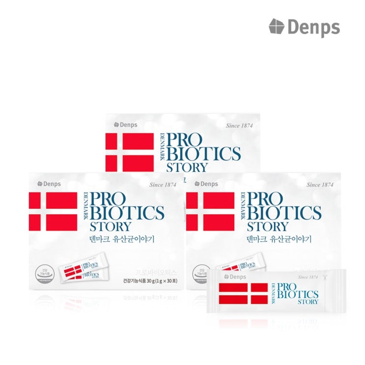 요즘 인기있는 [덴프스]덴마크 유산균이야기 스틱, 3박스/3개월분, 30g(1gx30포) 추천해요