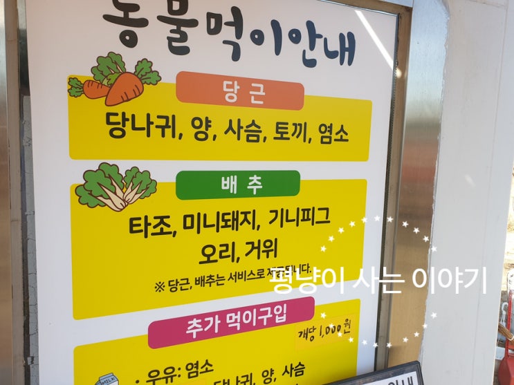  4세 6세와 가기좋은곳 화성 할아버지동물동장에서 즐거운시간