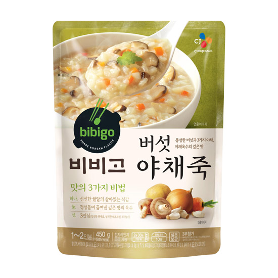 인지도 있는 비비고 버섯야채죽 파우치, 450g, 1개 추천합니다