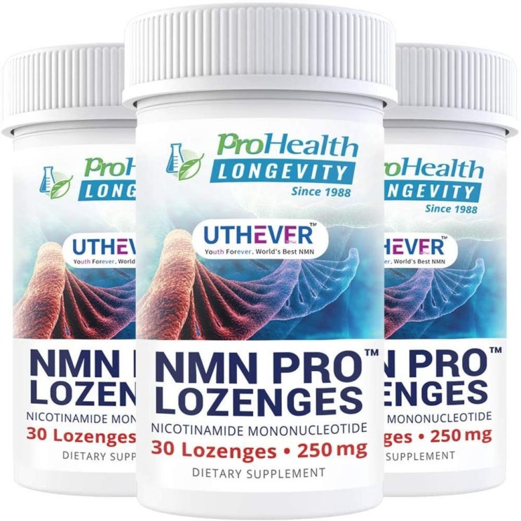 잘팔리는 [수입 NAD] ProHealth Length NMN Pro Lozenges – Utherver NMN - NAD+를 활성화하는 세계에서 가장 신뢰받는 초순수 안정화된 의