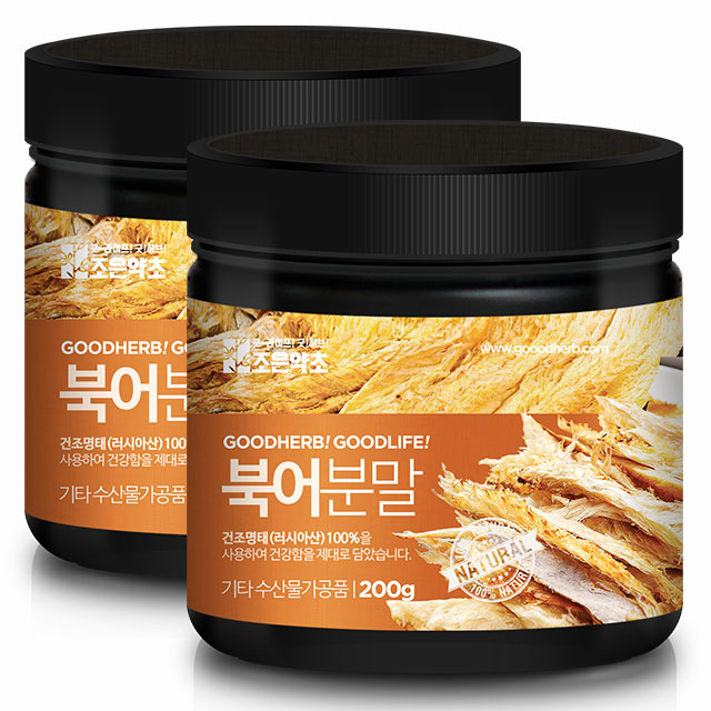 선호도 높은 굿허브 프리미엄 북어분말, 200g, 2개입 ··· 선호도 높은 굿허브 프리미엄 북어분말, 200g, 2개입 ···