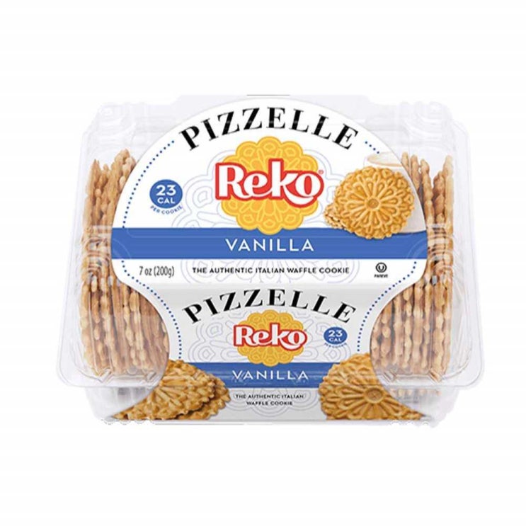 요즘 인기있는 Reko Pizzelles - Vanilla 20 oz - Authentic Italian Waffle Cookie, 1 ···