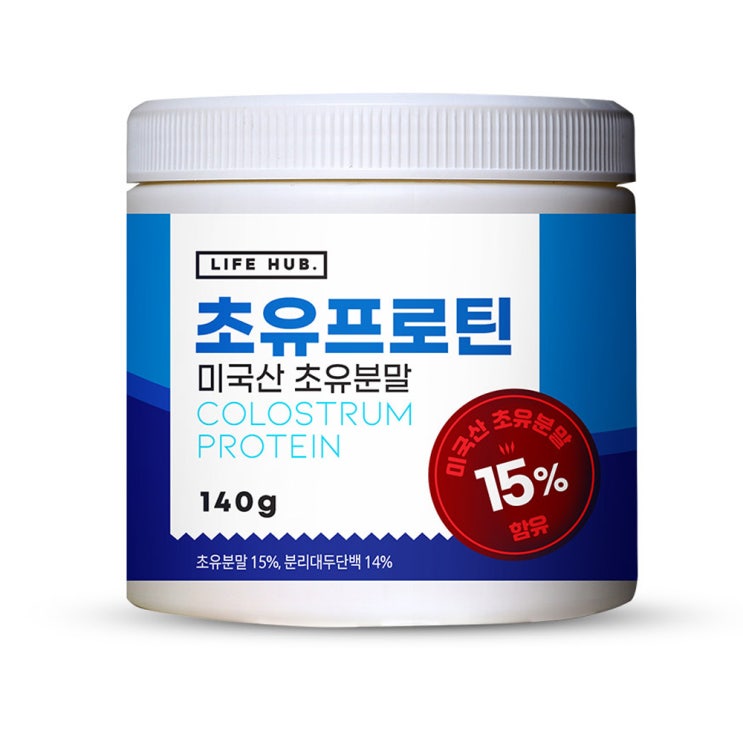 가성비 뛰어난 라이프허브 초유프로틴 분말, 140g, 1개 추천합니다