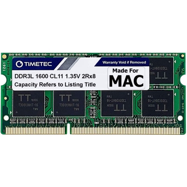 인기 많은 MacBook Pro iMac Mac Mini Late / Server (8GB) 용 Timetec Hynix IC Apple 8GB DDR3L 1600MHz PC3L-
