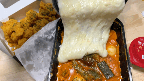  허영지떡볶이 장기동맛집 떡참 로제떡볶이