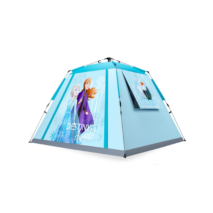 많이 팔린 디즈니 가족 텐트 실내 홈 원터치 아웃도어 해변 모기 선 스크린 휴대용 무료 설정 빨리 펴지는, [11]프린세스3세트(텐트+방습패드) 추천합니다