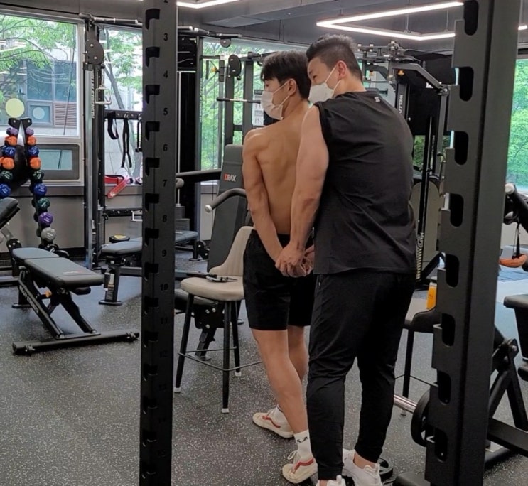  [노원PT 바디씨피알] 바디프로필 준비 회원님들의 포즈 연습과정-노원피티,창동PT