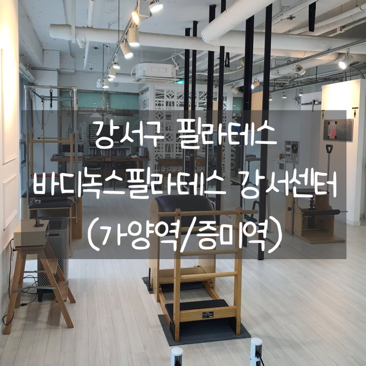  가양역필라테스 [바디녹스필라테스]강서센터에서 1:1개인수업 후기 (feat. 체형분석)