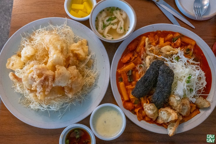  동문시장 근처 맛집 관덕정분식, 제주 한치튀김도 맛있네