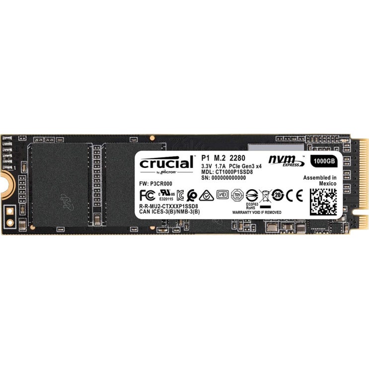 후기가 정말 좋은 마이크론 SSD Crucial P1 1TB 3D NAND NVMe PCIe M.2 추천합니다 후기가 정말 좋은 마이크론 SSD Crucial P1 1TB 3D NAND NVMe PCIe M.2 추천합니다