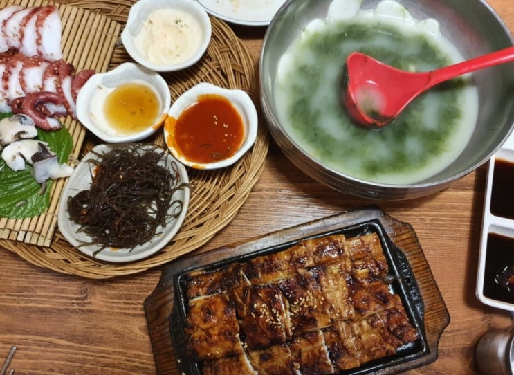  사가정 초가네장어구이 먹고왔어요