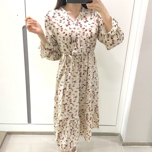 가성비 좋은 간지난다 여성용 플라워 롱 긴팔원피스 추천해요 가성비 좋은 간지난다 여성용 플라워 롱 긴팔원피스 추천해요