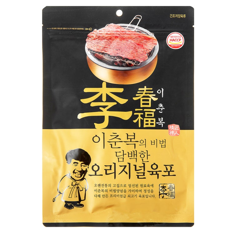 인기 급상승인 코주부 이춘복의 비법 담백한 오리지널육포, 120g, 1개 추천해요