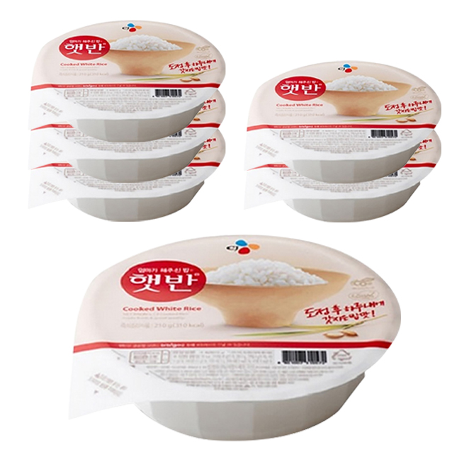 잘나가는 햇반 백미밥, 200g, 6개 ··· 잘나가는 햇반 백미밥, 200g, 6개 ···