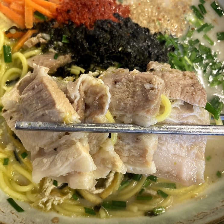  제주 도민들이 즐겨 찾는다는 국수만찬