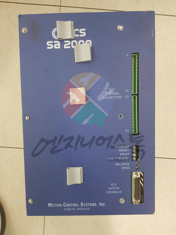  DRIVE / Motion Control Systems SA2000E / MCS 서보드라이브 SA2000E수리 / 에러발생 서보드라이브수리