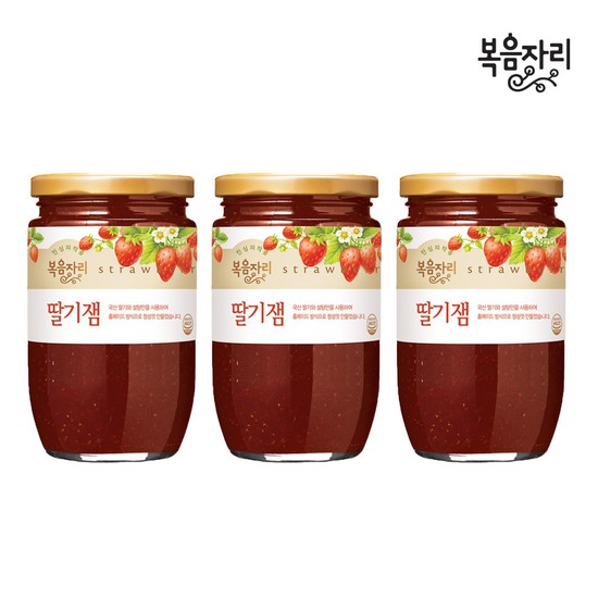 후기가 정말 좋은 복음자리 딸기잼, 500g, 3개 ··· 후기가 정말 좋은 복음자리 딸기잼, 500g, 3개 ···