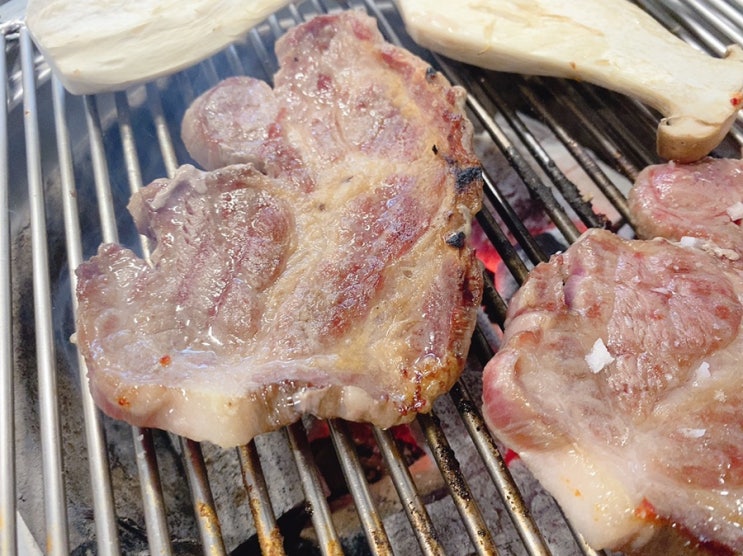  청주 용암동 삼겹살 맛집 대가돈구이 이베리코 목살 완전맛있어요!