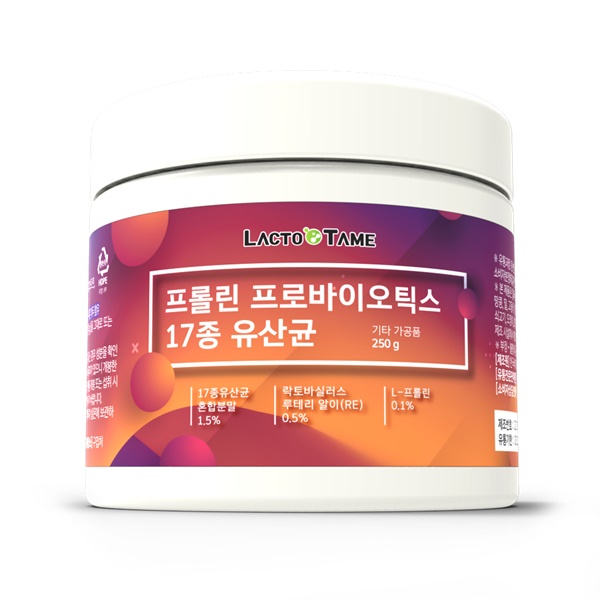 인지도 있는 락토테미 프롤린 프로바이오틱스 17종 유산균, 250g, 1개 추천합니다