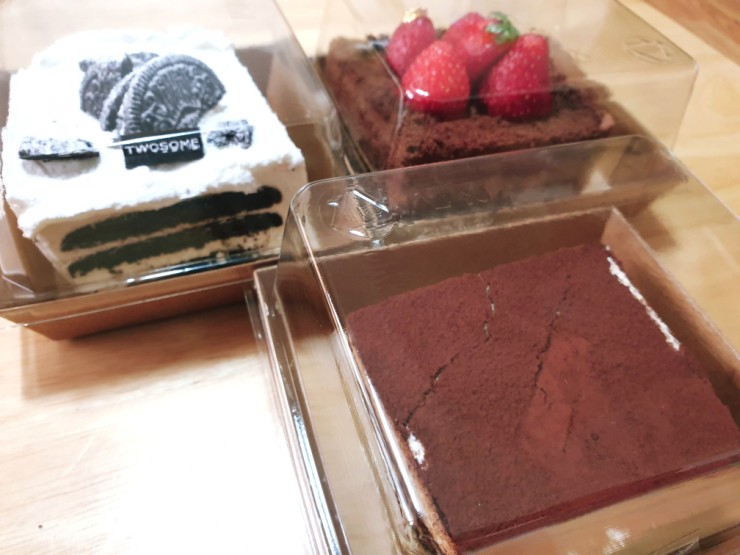  투썸 떠먹는 미니케이크 3종 대결 맛대맛