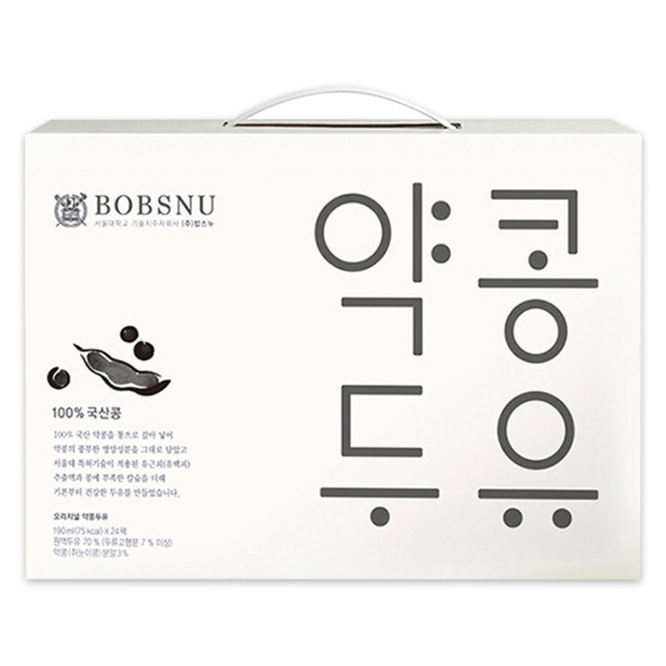 의외로 인기있는 서울대밥스누 약콩두유 오리지널, 190ml, 24개 좋아요 의외로 인기있는 서울대밥스누 약콩두유 오리지널, 190ml, 24개 좋아요