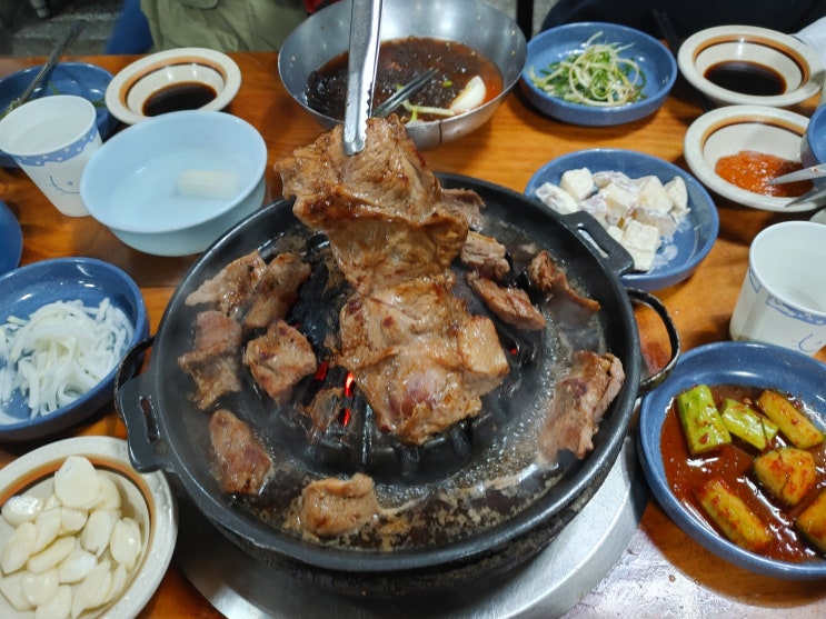  [내돈내산 천안맛집] 목숨걸고 먹고온 물갈비집(in.석산장)