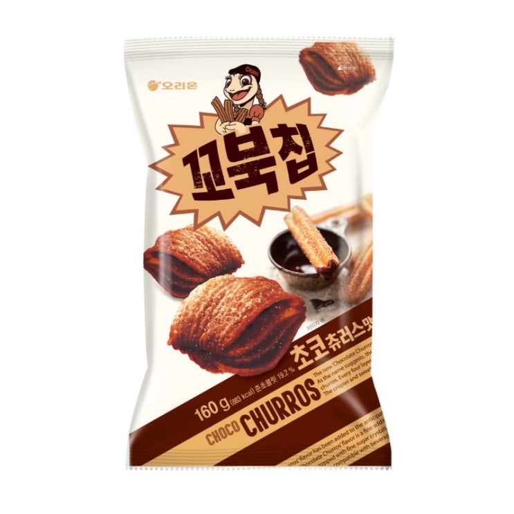 갓성비 좋은 오리온 꼬북칩 초코츄러스 과자, 160g, 4개 추천합니다 갓성비 좋은 오리온 꼬북칩 초코츄러스 과자, 160g, 4개 추천합니다